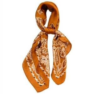 NEW HOTLINE women's western cowgirl boho bandana print silky feel wild rag scarf